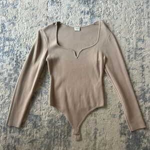 Abercrombie brown long sleeve size small